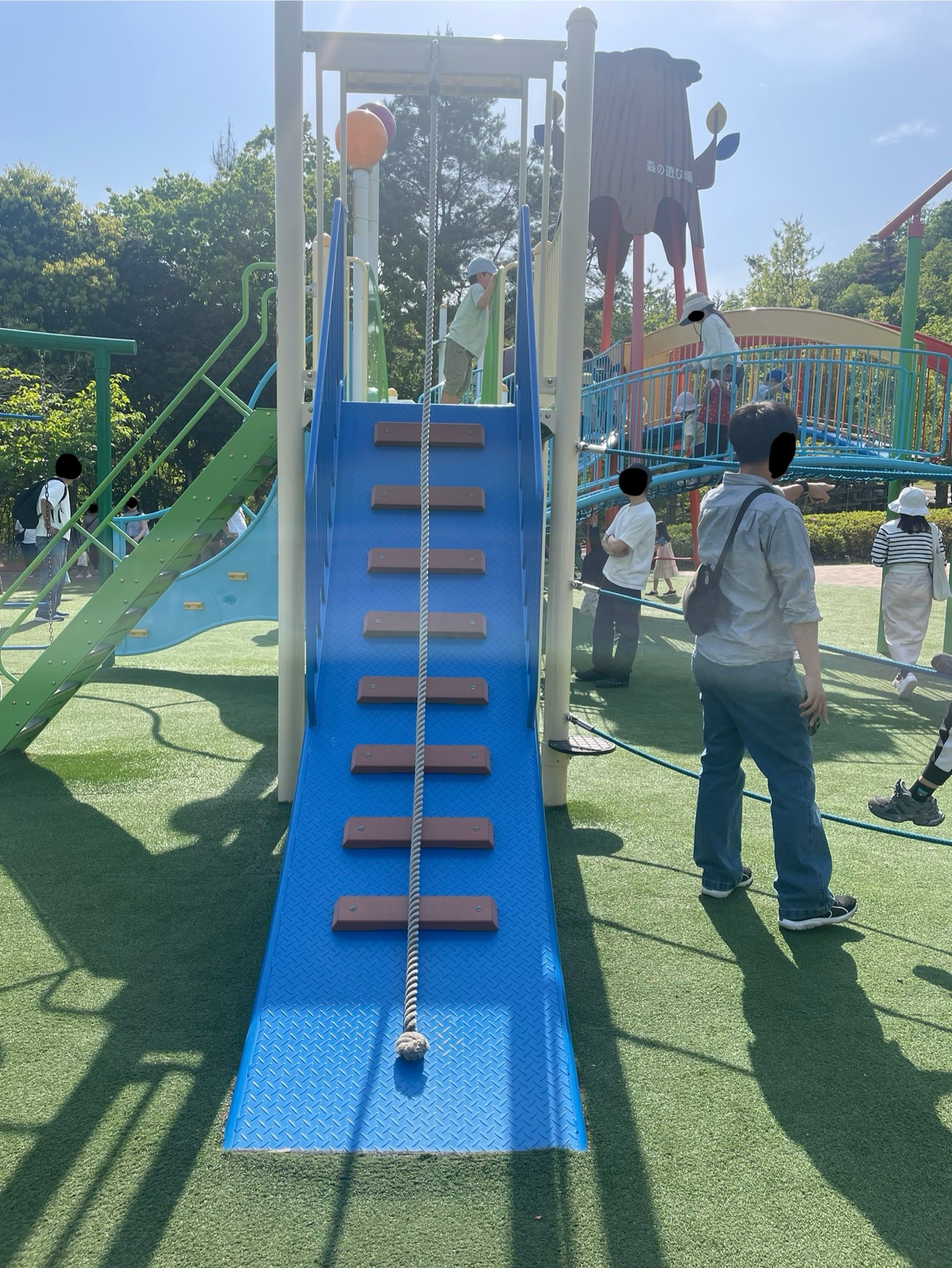 一庫公園の大型遊具