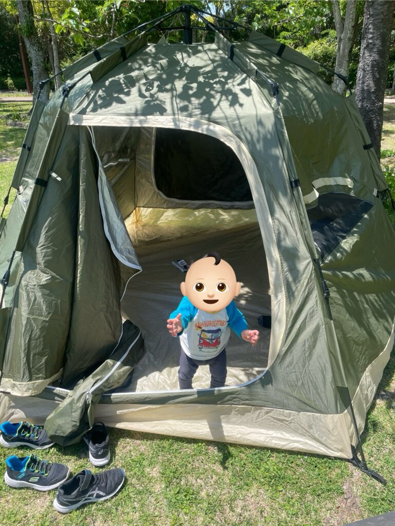 ポップアップテント