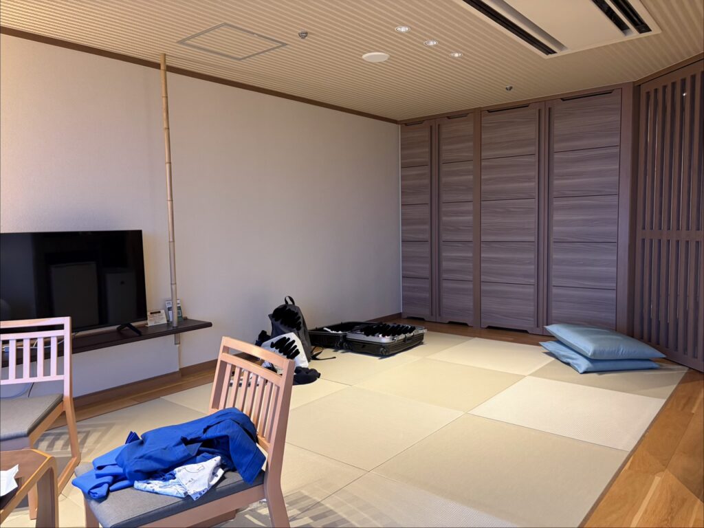 ホテル大観荘の海側部屋