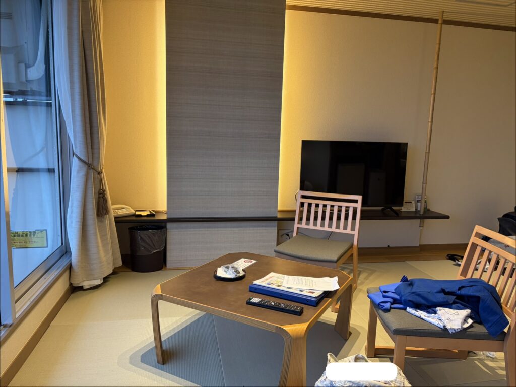 ホテル大観荘海側の部屋